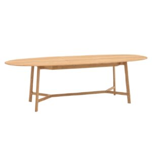 Madrina Wooden Extending Dining Table In Natural