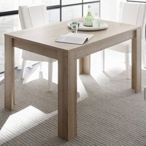Ferndale Wooden Rectangular Dining Table In Cadiz Oak
