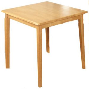 Harrisburg Wooden Square Dining Table In Light Oak