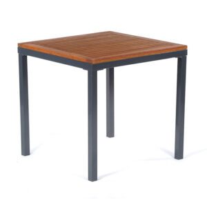 Dylan Wooden Square Dining Table In Brown